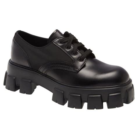 prada loafer damen weiß|prada lace up shoes.